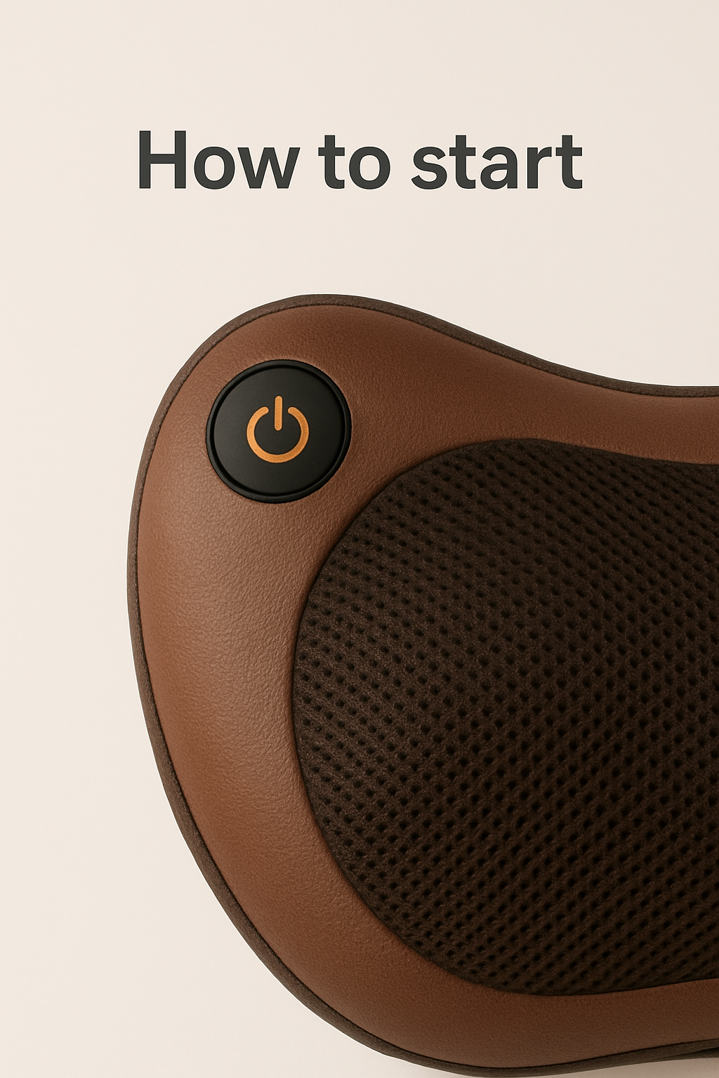 8D Shiatsu Massage Pillow